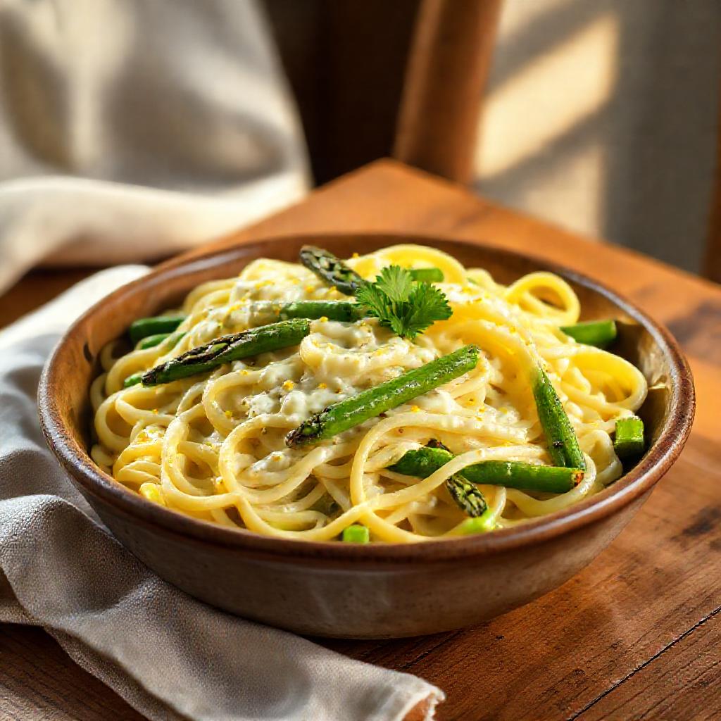 AI generated Lemon Ricotta Pasta - therapeutic food recommendation sample